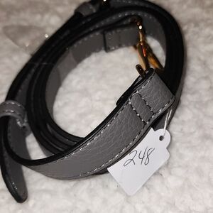 NWOT Replacement Purse Strap,  Dark Gray, 248